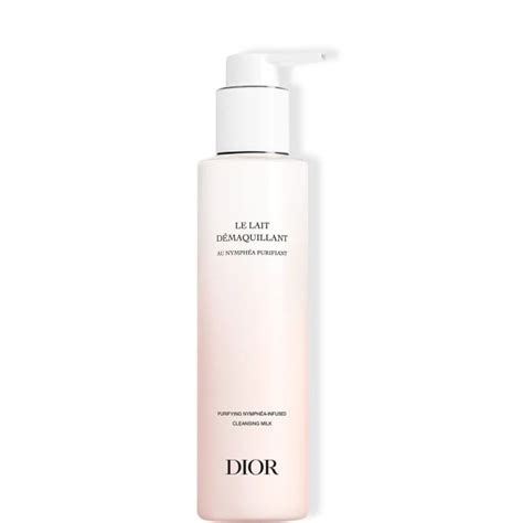 dior le démaquillage au nymphéa|Le Lait Démaquillant : lait démaquillant au nymphéa purifiant .